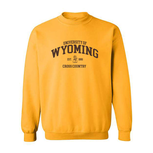 Wyoming - NCAA Men's Cross Country : Bridger Brokaw - Classic Shersey Crewneck Sweatshirt