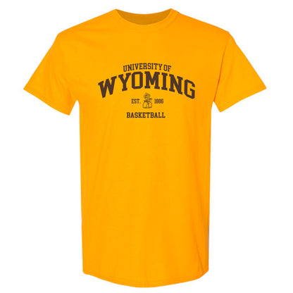 Wyoming - NCAA Men's Basketball : Talan Taylor - Classic Shersey T-Shirt-0