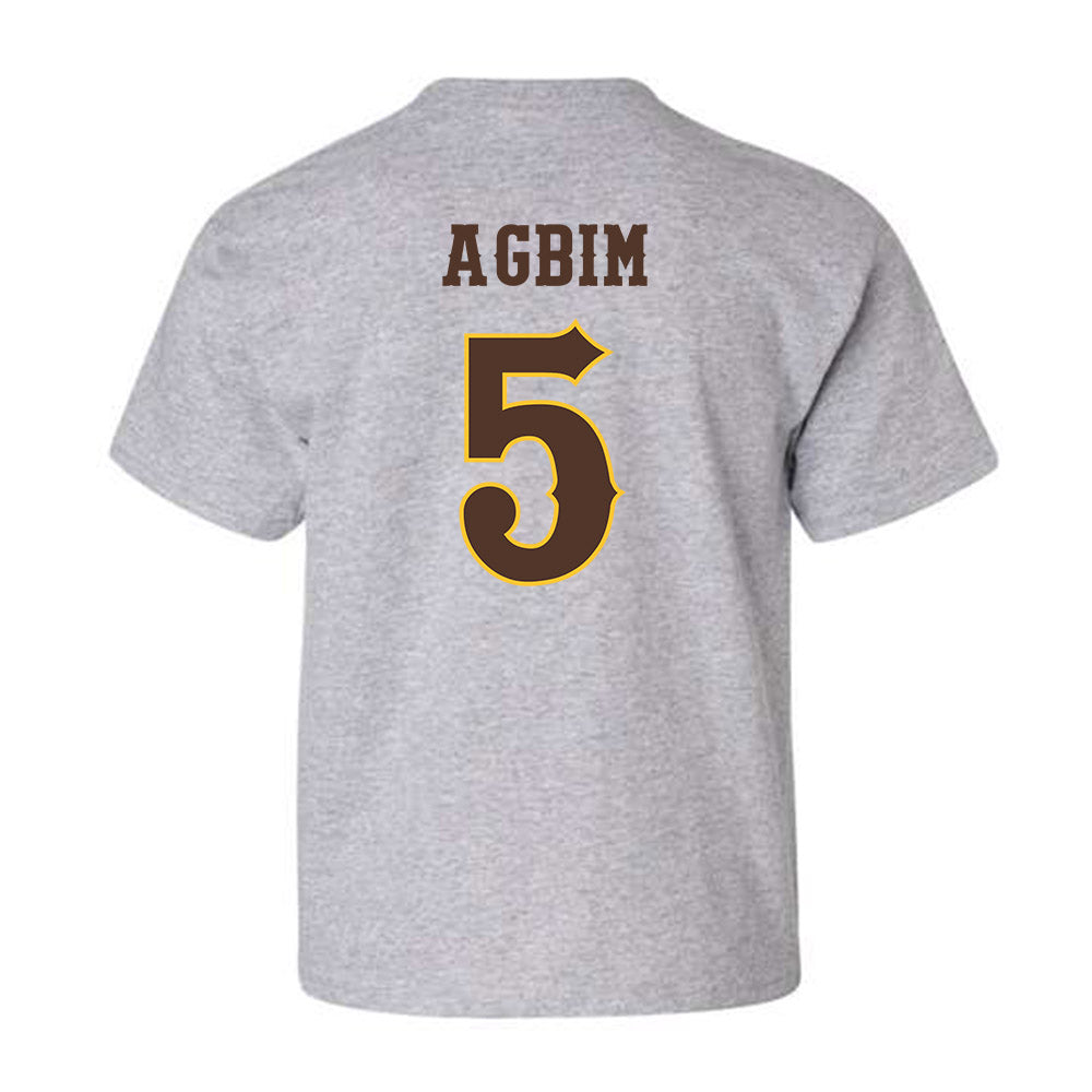 Wyoming - NCAA Men's Basketball : Obi Agbim - Classic Shersey Youth T-Shirt