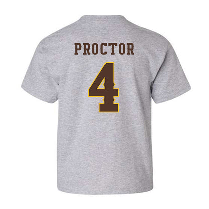 Wyoming - NCAA Women's Basketball : Sofia Proctor - Classic Shersey Youth T-Shirt