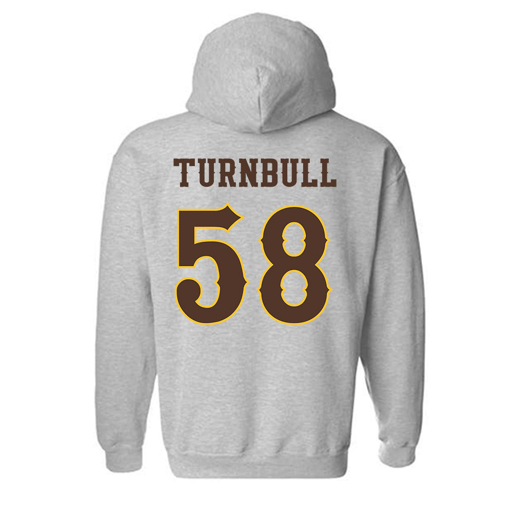 Wyoming - NCAA Football : Jordan Turnbull - Classic Shersey Hooded Sweatshirt