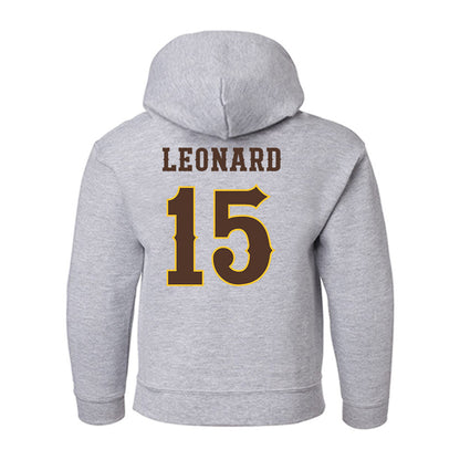 Wyoming - NCAA Football : David Leonard - Classic Shersey Youth Hooded Sweatshirt