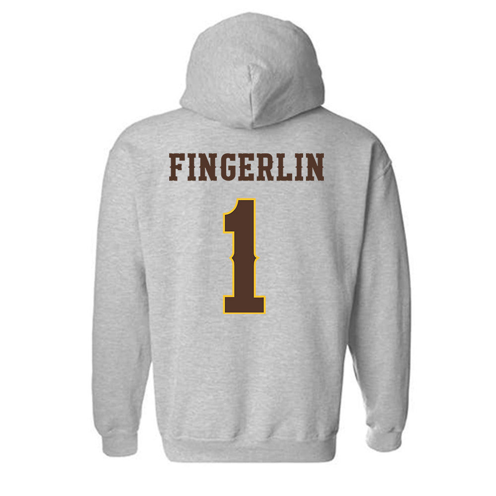 Wyoming - NCAA Women's Volleyball : Rya Fingerlin - Classic Shersey Hooded Sweatshirt
