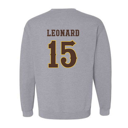 Wyoming - NCAA Football : David Leonard - Classic Shersey Crewneck Sweatshirt
