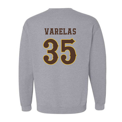 Wyoming - NCAA Football : Nikos Varelas - Classic Shersey Crewneck Sweatshirt