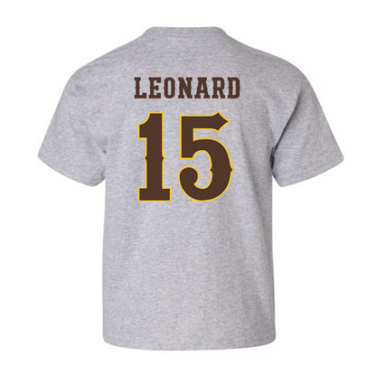 Wyoming - NCAA Football : David Leonard - Classic Shersey Youth T-Shirt