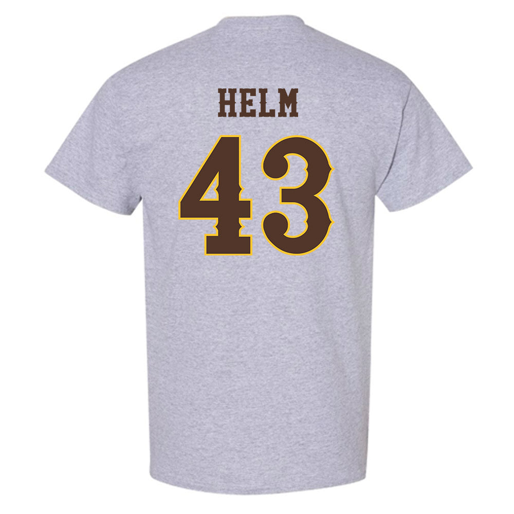 Wyoming - NCAA Football : Gavyn Helm - Classic Shersey T-Shirt