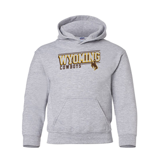 Wyoming - NCAA Football : Nikos Varelas - Classic Shersey Youth Hooded Sweatshirt