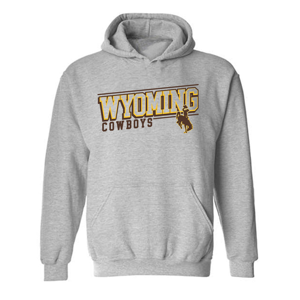 Wyoming - NCAA Wrestling : John Alden - Classic Shersey Hooded Sweatshirt