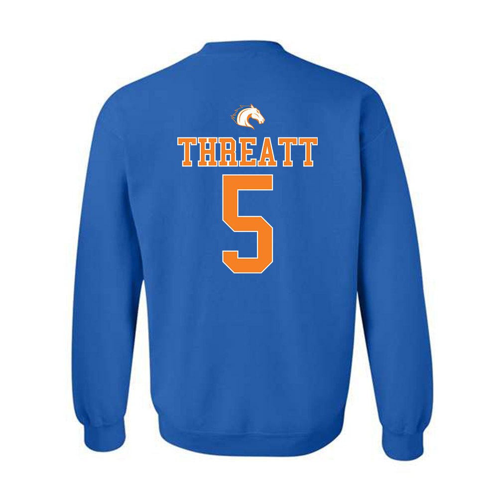 Texas Arlington - NCAA Women's Basketball : nya threatt - Classic Shersey Crewneck Sweatshirt-1