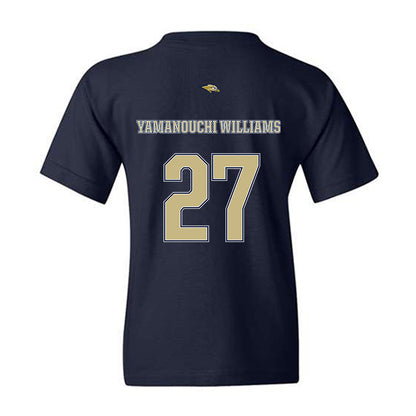 Oral Roberts - NCAA Men's Basketball : Yuto Yamanouchi williams - Sports Shersey Youth T-Shirt-1