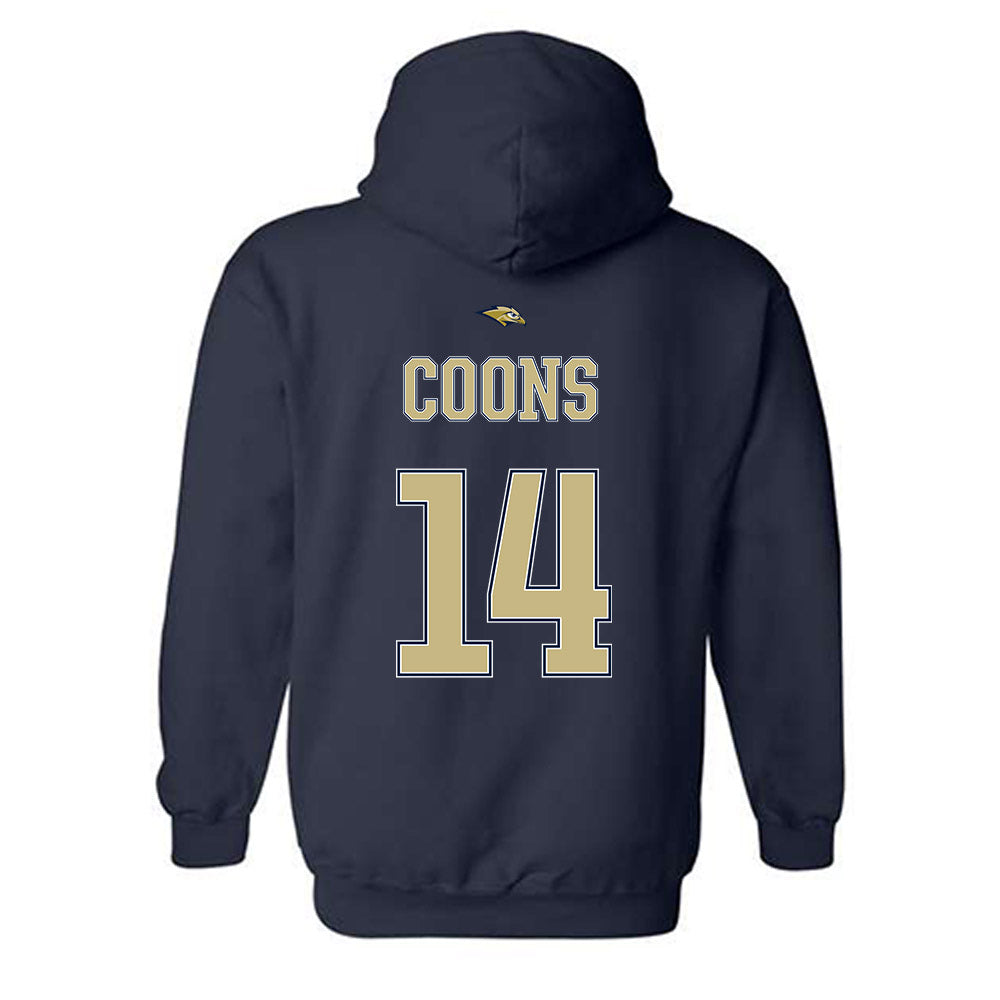 Oral Roberts - NCAA Women's Basketball : Hannah Coons - Sports Shersey Hooded Sweatshirt-1