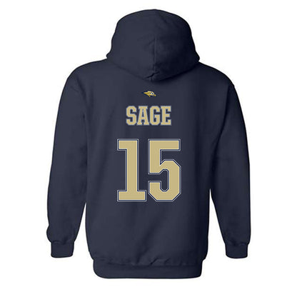 Oral Roberts - NCAA Women's Basketball : Ashlyn Sage - Hooded Sweatshirt