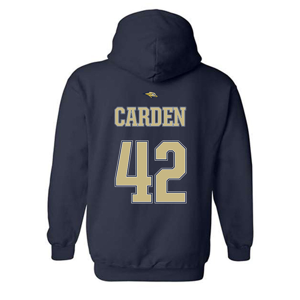 Oral Roberts - NCAA Women's Basketball : Mary Carden - Sports Shersey Hooded Sweatshirt-1