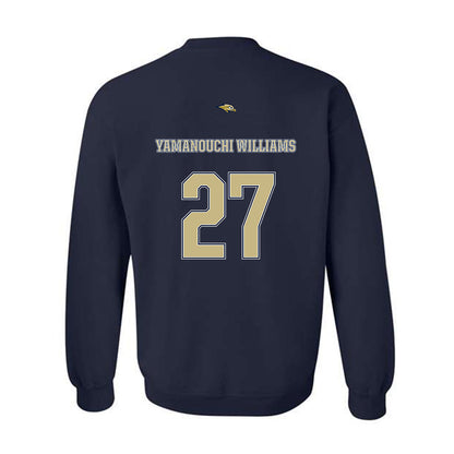 Oral Roberts - NCAA Men's Basketball : Yuto Yamanouchi williams - Sports Shersey Crewneck Sweatshirt-1