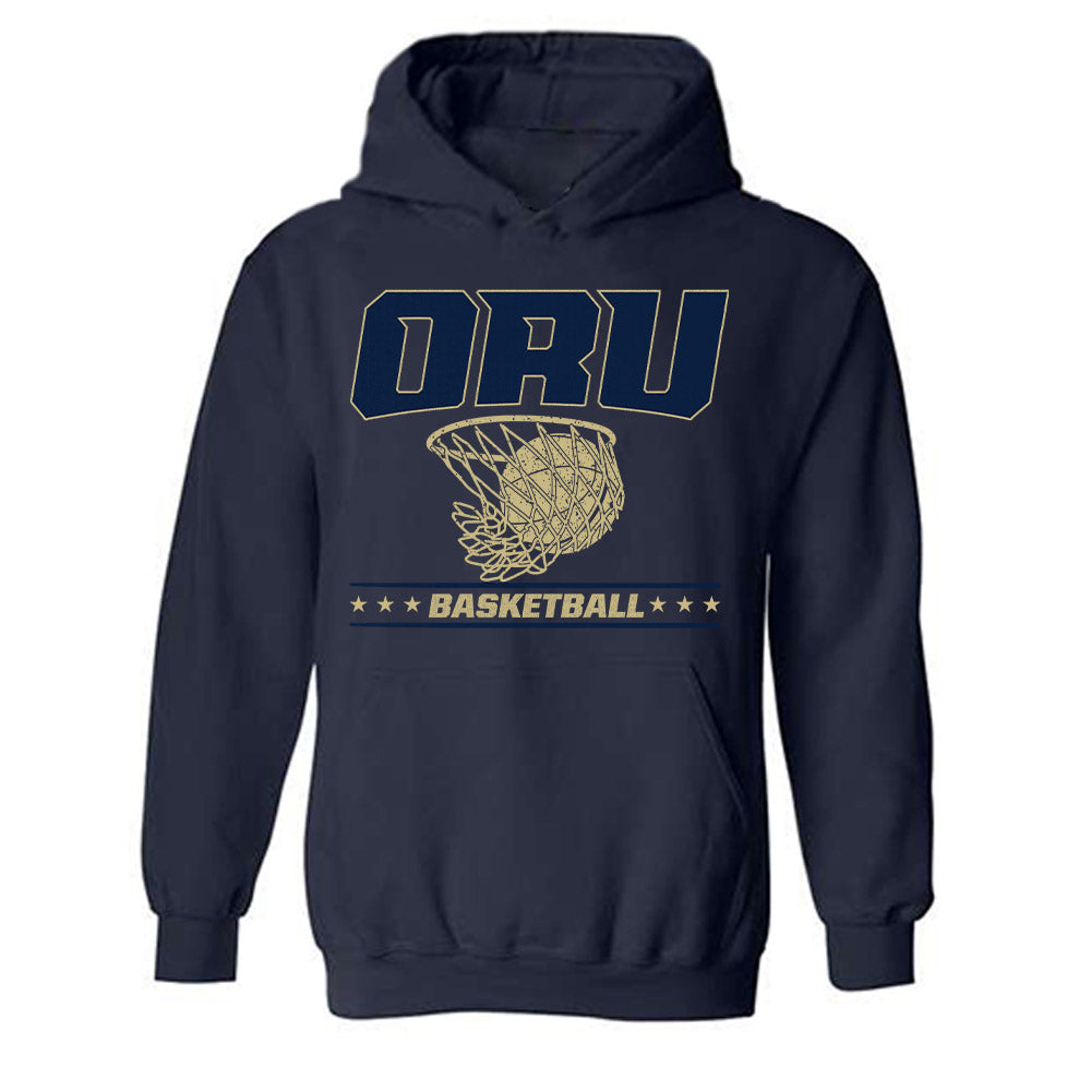 Oral Roberts - NCAA Men's Basketball : Seth Kruse - Sports Shersey Hooded Sweatshirt-0