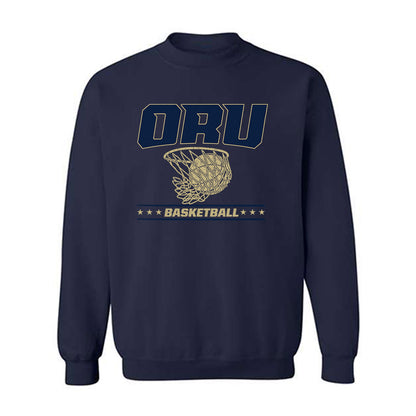 Oral Roberts - NCAA Men's Basketball : Connor Dow - Sports Shersey Crewneck Sweatshirt-0