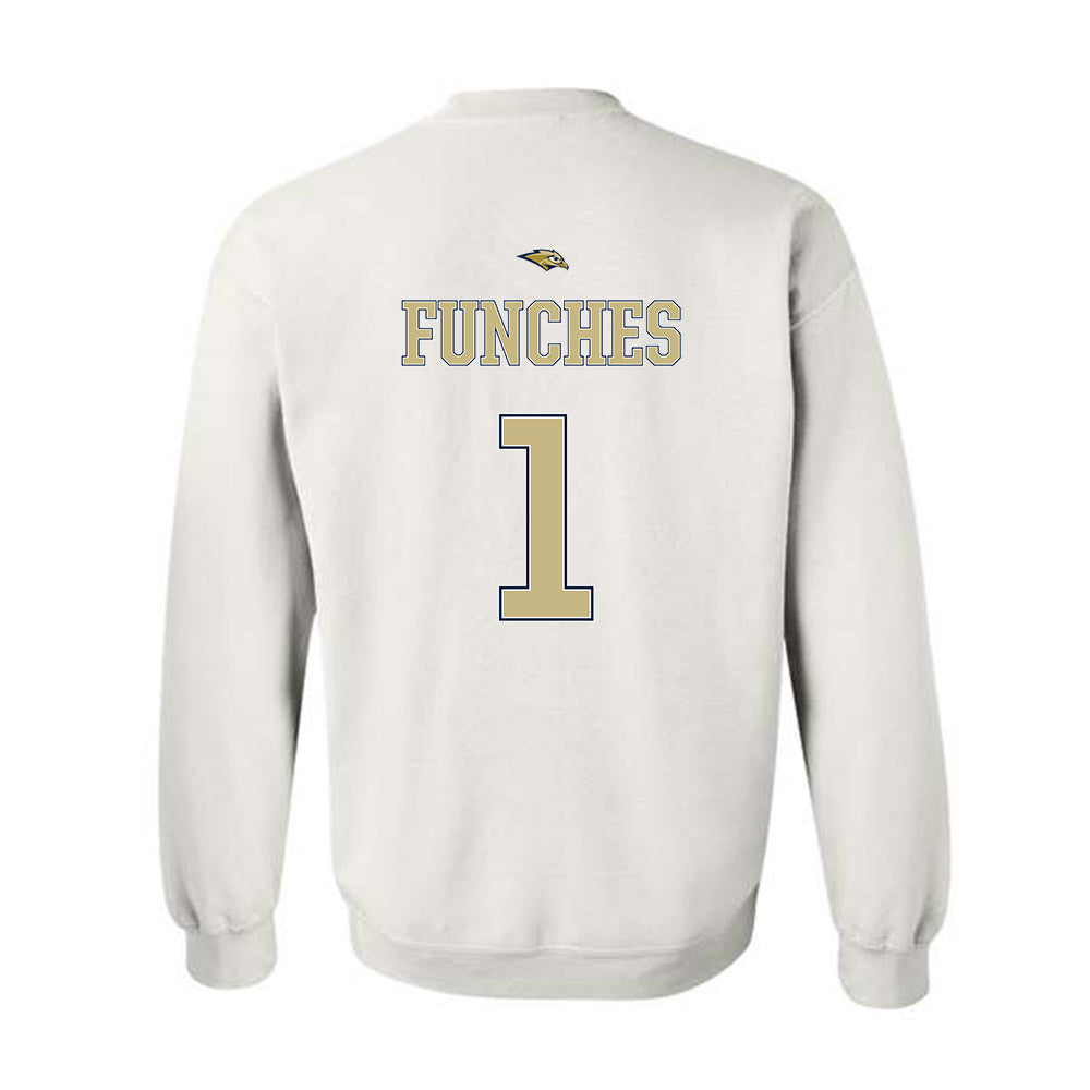 Oral Roberts - NCAA Women's Basketball : Zai Funches - Sports Shersey Crewneck Sweatshirt-1