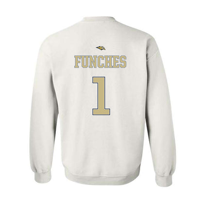 Oral Roberts - NCAA Women's Basketball : Zai Funches - Sports Shersey Crewneck Sweatshirt-1