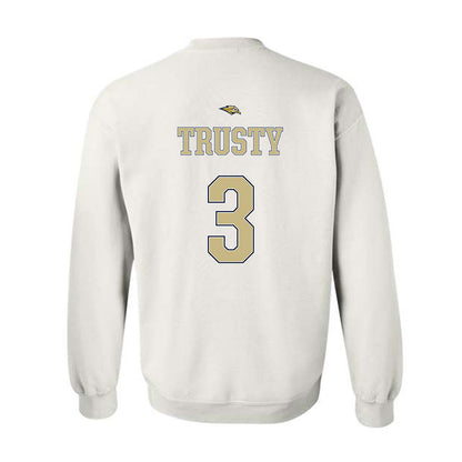 Oral Roberts - NCAA Women's Basketball : Anna Trusty - Sports Shersey Crewneck Sweatshirt-1