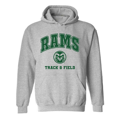 Colorado State - NCAA Women's Track & Field : Ashley Hollingshead - Hooded Sweatshirt-0