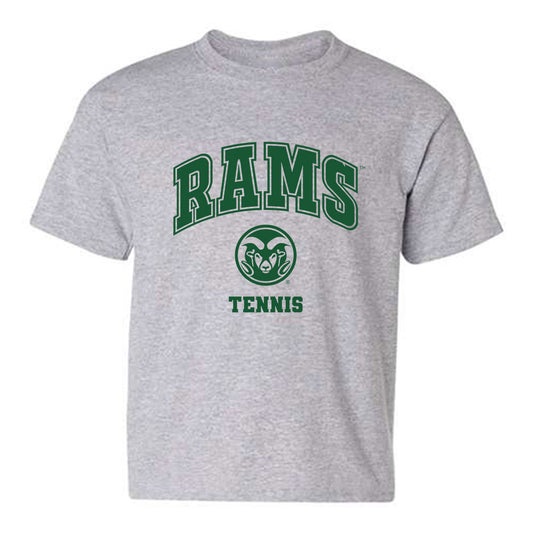 Colorado State - NCAA Women's Tennis : Logan Voeks - Youth T-Shirt-0