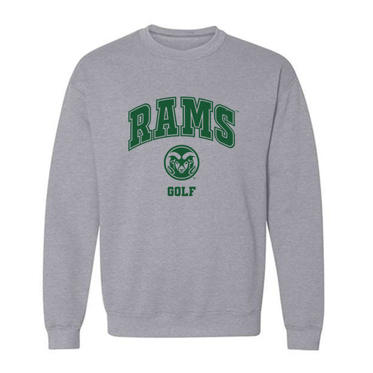 Colorado State - NCAA Men's Golf : Charlie Tucker - Crewneck Sweatshirt-0