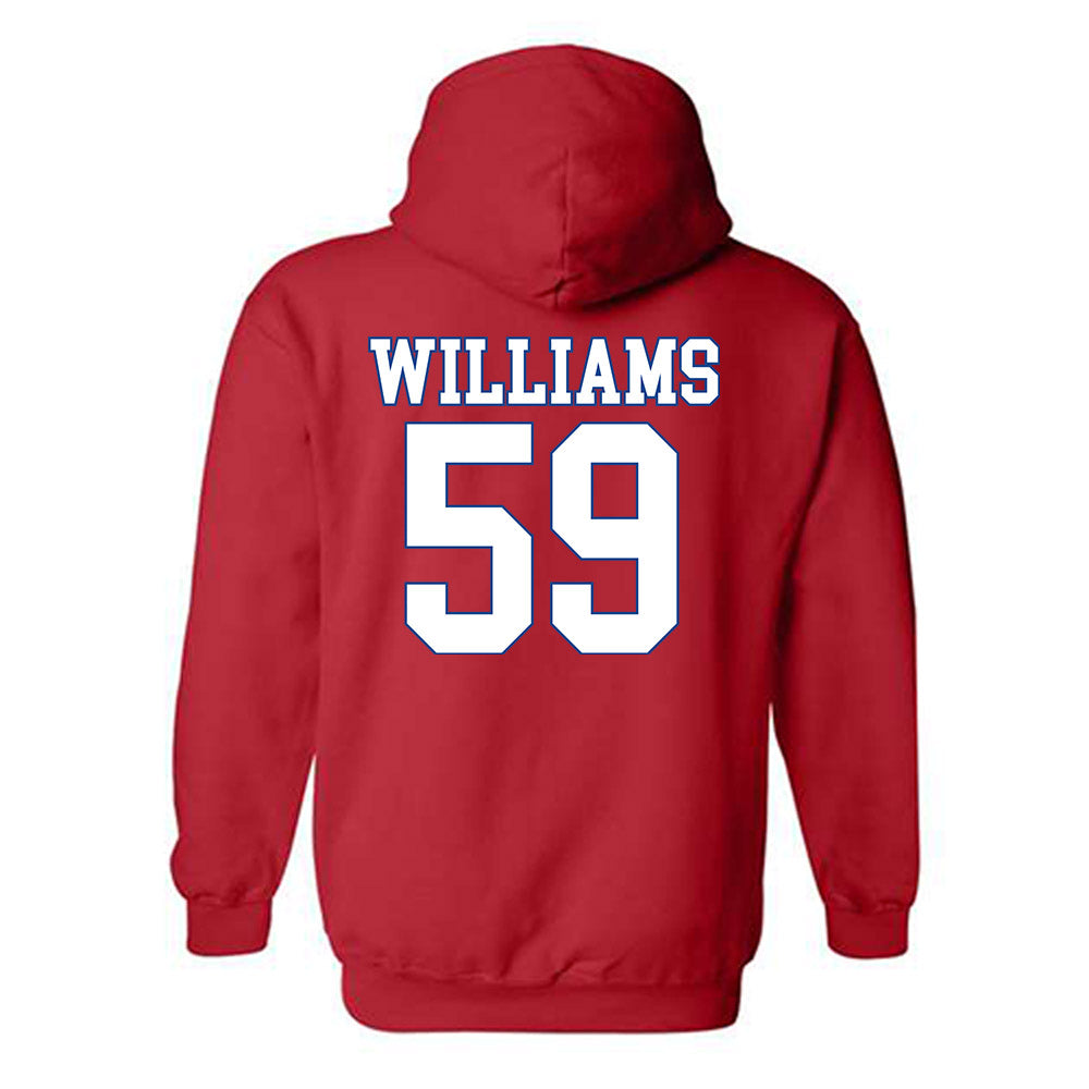 SMU - NCAA Football : Pj Williams - Hooded Sweatshirt-1