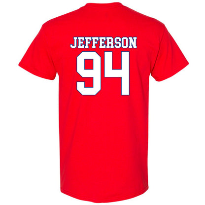 SMU - NCAA Football : Jonathan Jefferson - T-Shirt-1