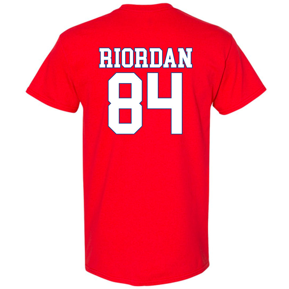 SMU - NCAA Football : Tripp Riordan - T-Shirt-1