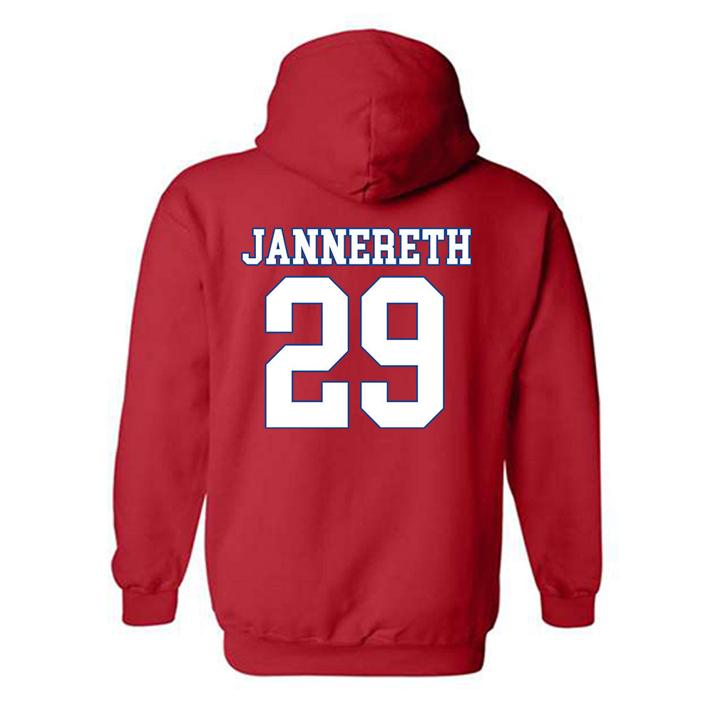 SMU - NCAA Women's Soccer : Libby Jannereth - Hooded Sweatshirt-1