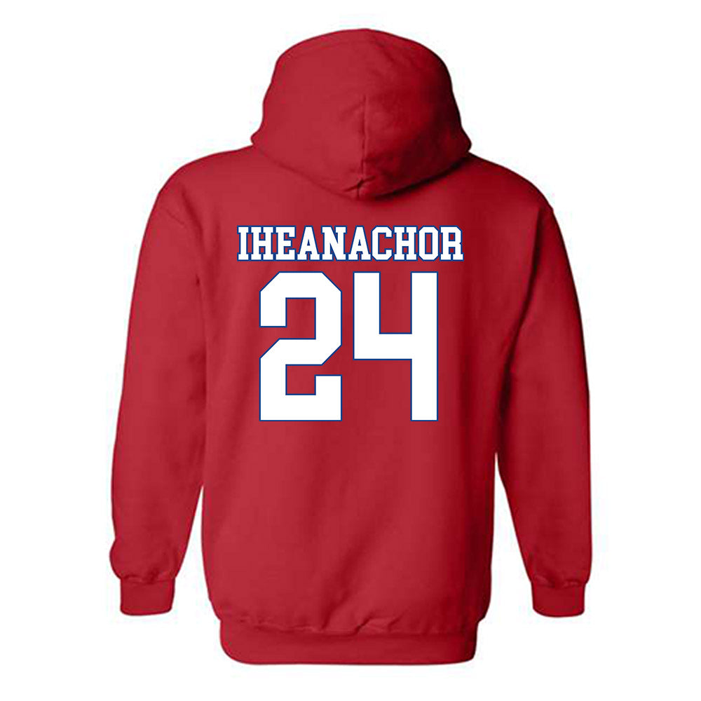 SMU - NCAA Football : Mark Iheanachor - Hooded Sweatshirt-1