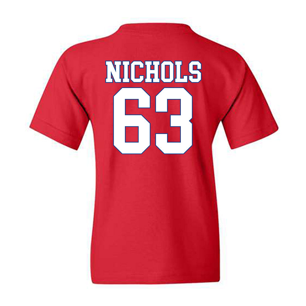 SMU - NCAA Football : Addison Nichols - Youth T-Shirt-1