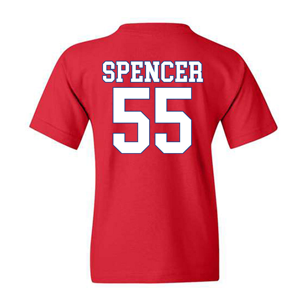 SMU - NCAA Football : Woo Spencer - Youth T-Shirt-1