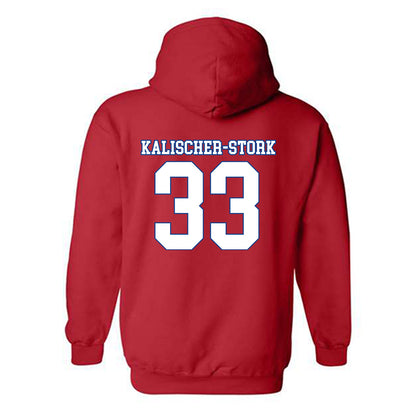 SMU - NCAA Men's Basketball : Niccolo Kalischer-Stork - Hooded Sweatshirt-1