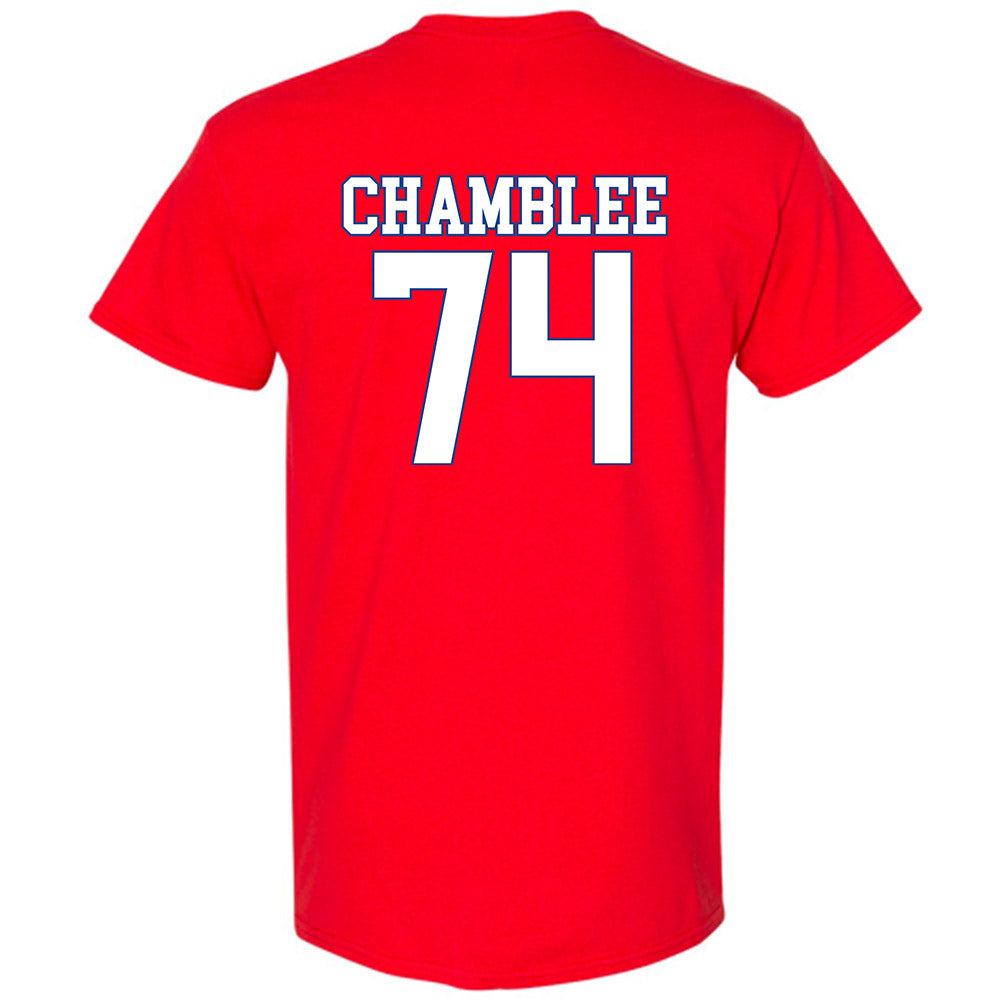SMU - NCAA Football : Andrew Chamblee - T-Shirt-1