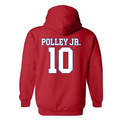 SMU - NCAA Football : Tyren Polley Jr. - Hooded Sweatshirt-1