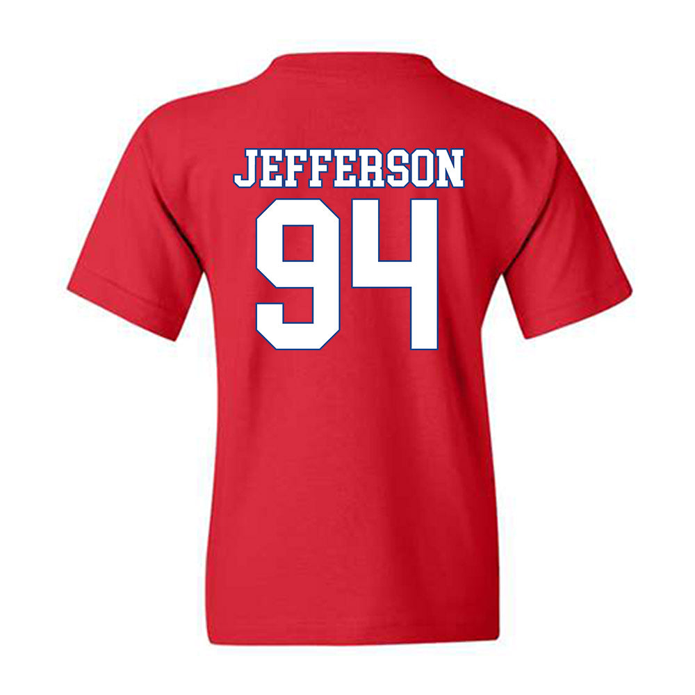 SMU - NCAA Football : Jonathan Jefferson - Youth T-Shirt-1