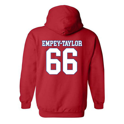 SMU - NCAA Women's Soccer : Haven Empey-Taylor - Hooded Sweatshirt-1
