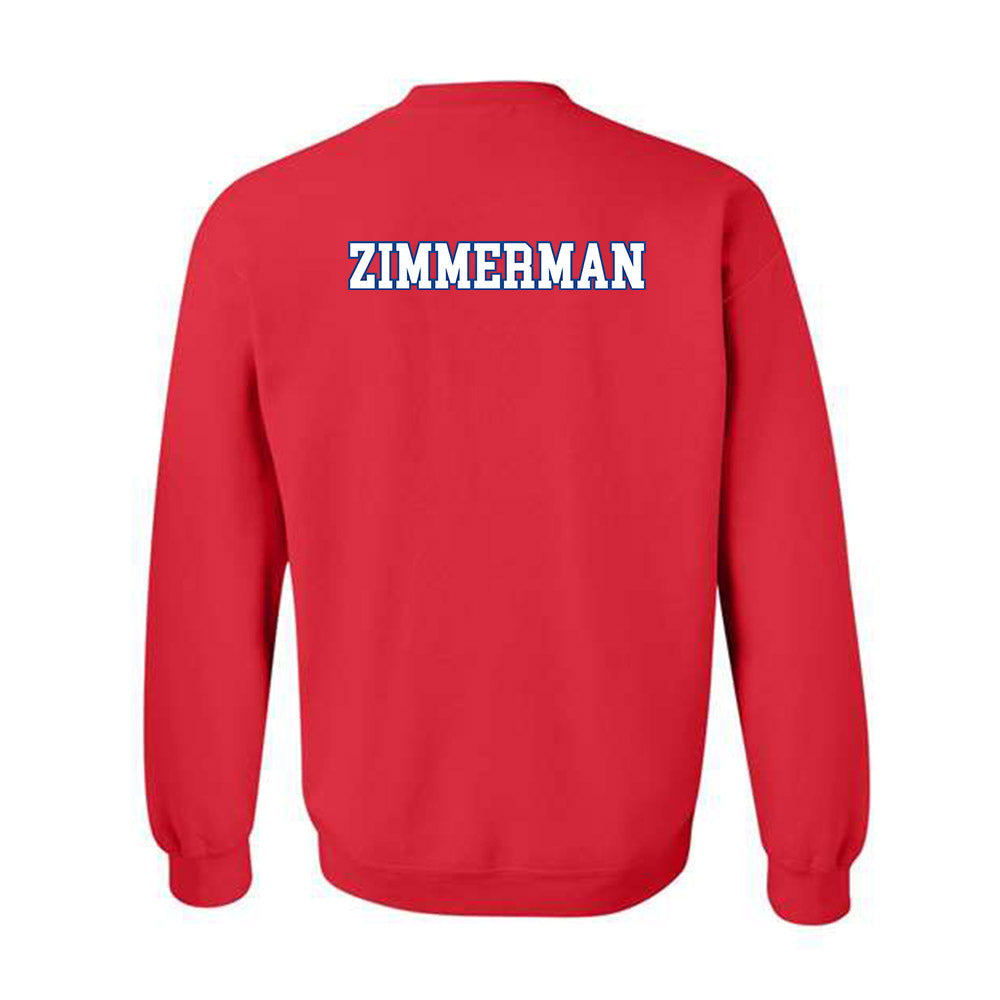 SMU - NCAA Equestrian : Taylor Zimmerman - Crewneck Sweatshirt Classic Shersey