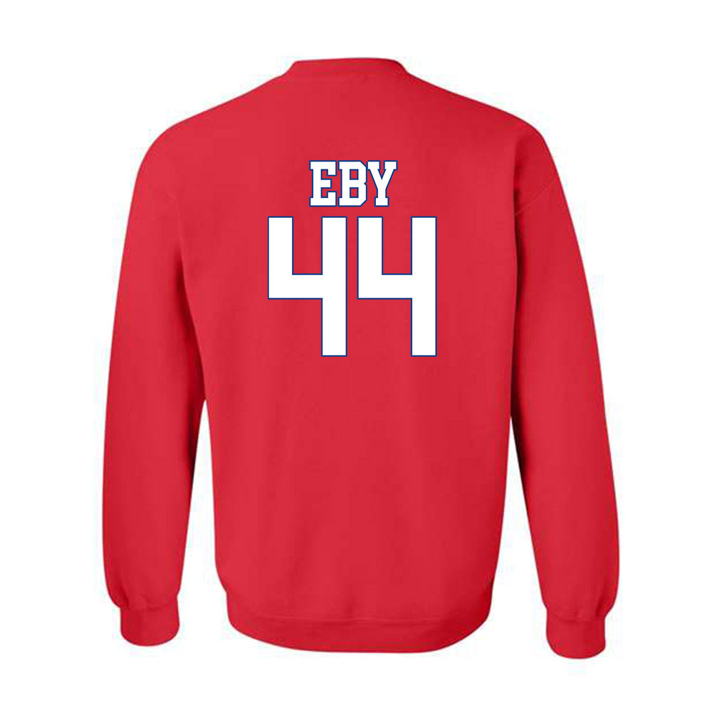 SMU - NCAA Football : Stone Eby - Crewneck Sweatshirt