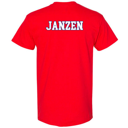 SMU - NCAA Women's Swimming & Diving : Kate Janzen - T-Shirt