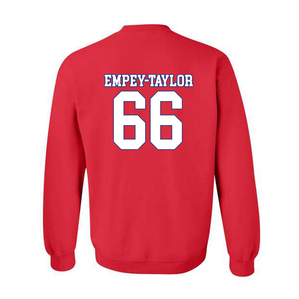 SMU - NCAA Women's Soccer : Haven Empey-Taylor - Crewneck Sweatshirt-1