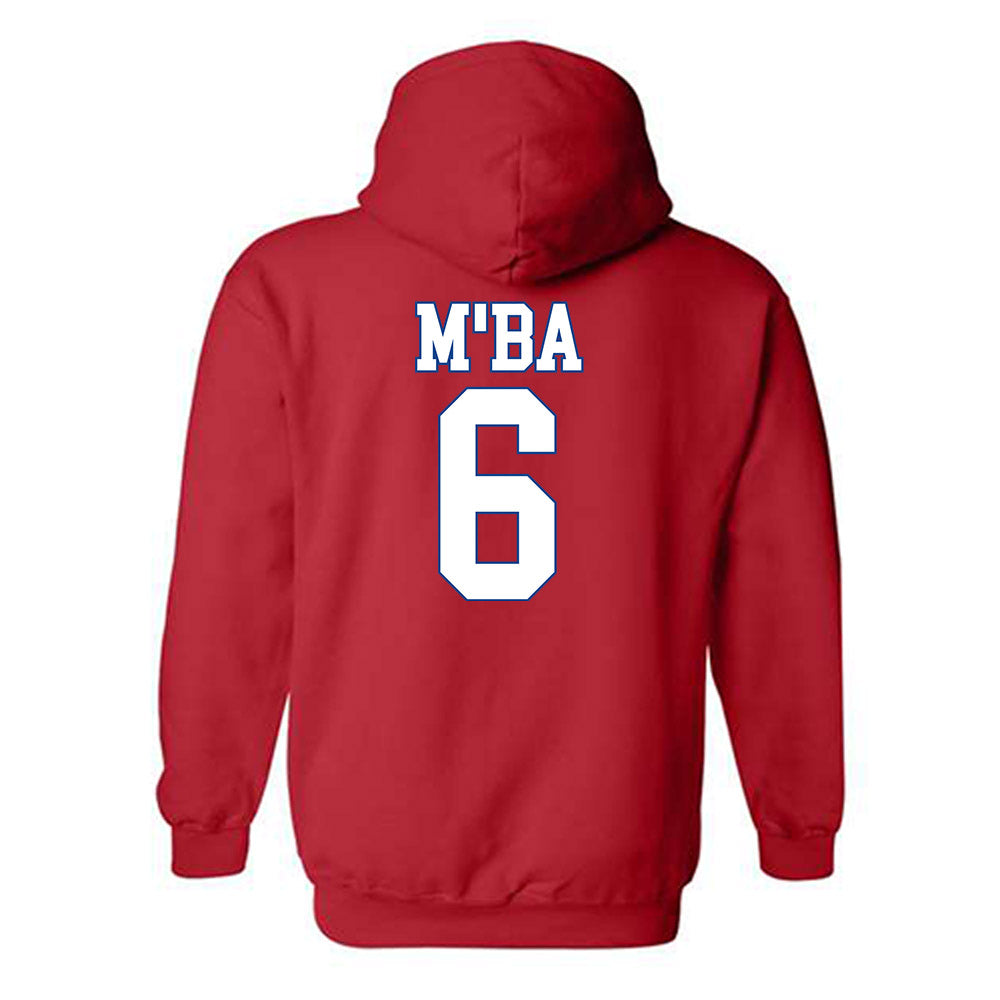 SMU - NCAA Football : Jeffrey M'ba - Hooded Sweatshirt-1