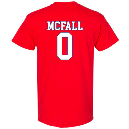 SMU - NCAA Football : Derrick McFall - T-Shirt-1