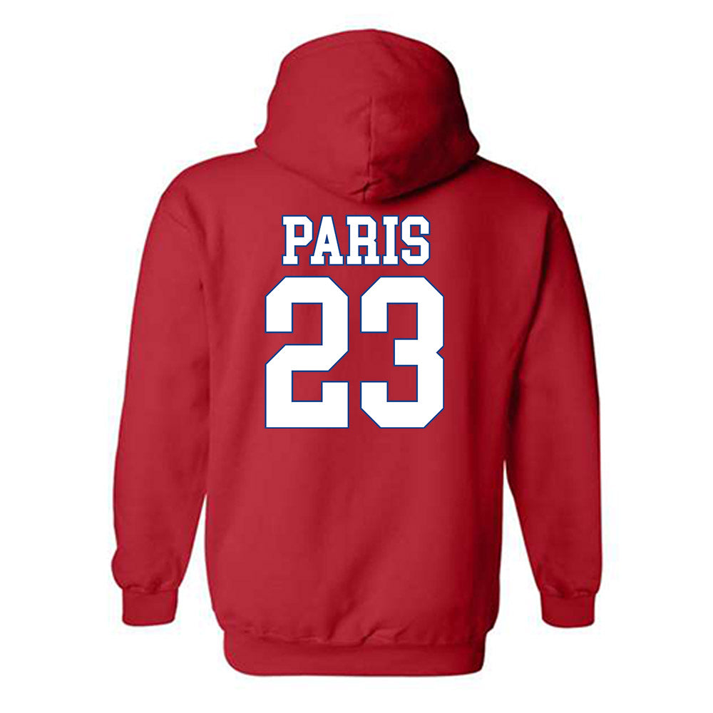 SMU - NCAA Women's Basketball : Paulina Paris - Hooded Sweatshirt-1