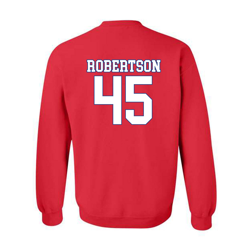 SMU - NCAA Football : Isaiah Robertson - Crewneck Sweatshirt-1