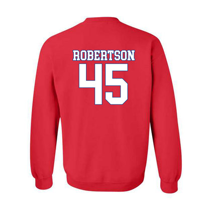 SMU - NCAA Football : Isaiah Robertson - Crewneck Sweatshirt-1