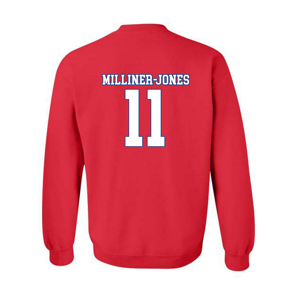 SMU - NCAA Football : Jaden Milliner-Jones - Crewneck Sweatshirt-1