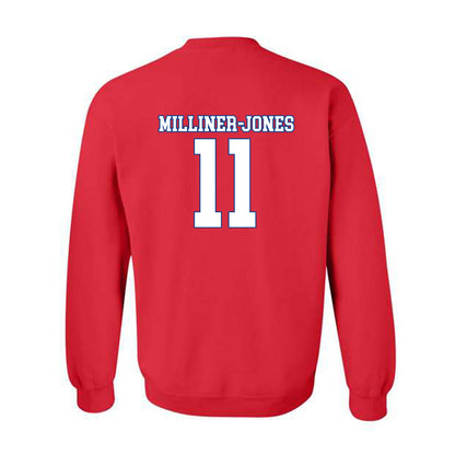 SMU - NCAA Football : Jaden Milliner-Jones - Crewneck Sweatshirt-1